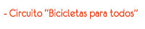 Circuito bicicletas UC3M